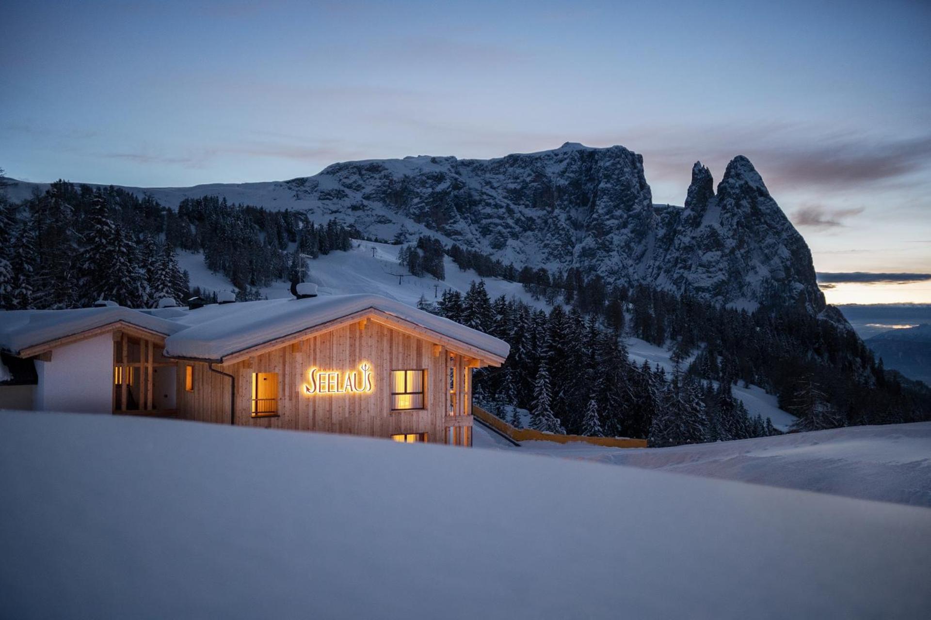 Hotel Seelaus Alpe Di Siusi Ngoại thất bức ảnh